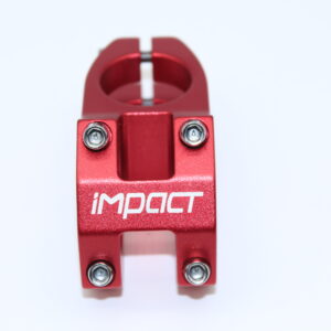 Impact SOLID Alüminyum Gidon Boğazı - 30mm Yeni Kırmızı