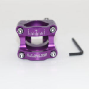 Lunje 31.8mm Alüminyum Dayanıklı Mor Gidon Boğazı
